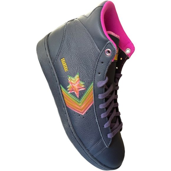 Converse Other - Unisex M9.5 W11 Converse Heart Of The City Pro Leather Hi Obsidian Hyper Magenta